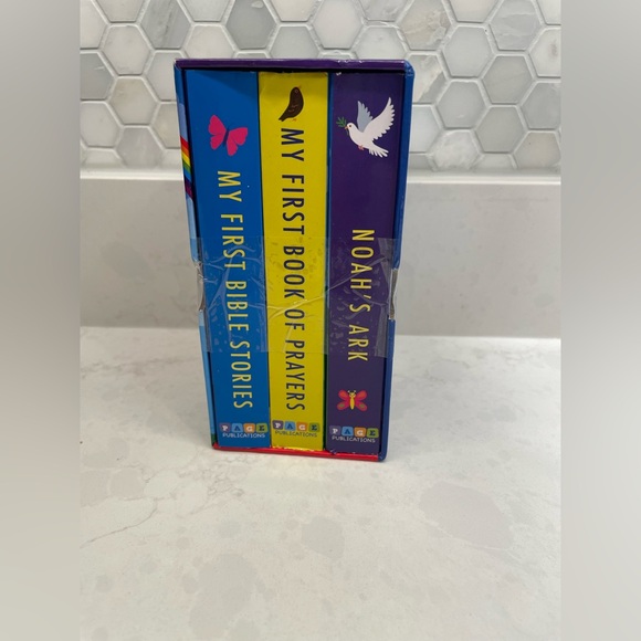 My First Bible Collection Set‎ of 3 Books Page Publications - Picture 3 of 4